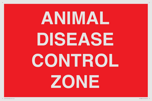 ANIMAL DISEASE CONTROL ZONE